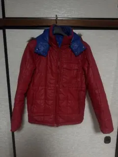 う*ぎ様 赤青のダウンジャケット