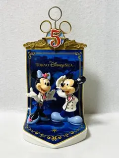 【 限定 】東京ディズニーシー ミッキー&ミニー 5周年記念オーナメント