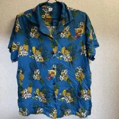 ディズニーストア 3人の騎士半袖アロハTシャツ L