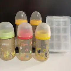 pigeon プラスチック哺乳瓶240ml Richellフリージング