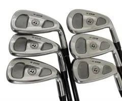 稀少TaylorMade テーラーメイド X-03 アイアン 6本 セットR 2026年最新】TaylorMade X-03の人気アイテム - メルカリ