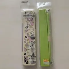 Skater クラリス 音が鳴らないコンビセットと18cm箸のサムネイル