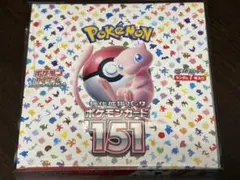 シ*ク様 【未開封】ポケモンカード １５１　シュリンク付き　１BOX