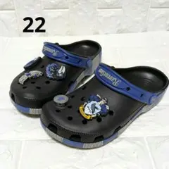 美品　クロックス　 ハリー ポッター ハッフルパフ　 クラシック 　22 黒