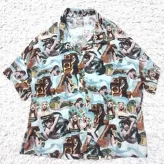 ヒステリックグラマー アロハシャツ 総柄シャツ キムタク 木村拓哉