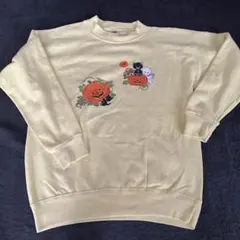 80's Soffe Sweats ハロウィン パンプキン スウェット Lのサムネイル