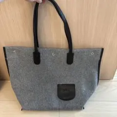 【美品】LONGCHAMP トートバッグ グレーのサムネイル