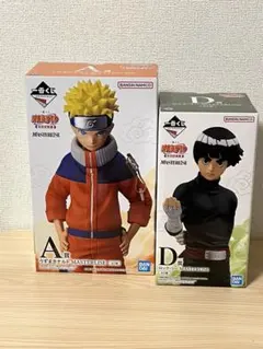 一番くじ NARUTO中忍試験編 A賞うずまきナルト D賞ロック・リー