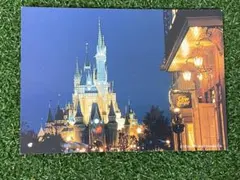 ディズニーランド　シンデレラ城　　郵便番号5桁　レトロ　ポストカード　レア　希少
