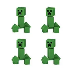 レゴ 互換 マインクラフト マイクラ クリーパー 4体 ミニフィグ