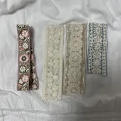 インド刺繍リボン セット はぎれ