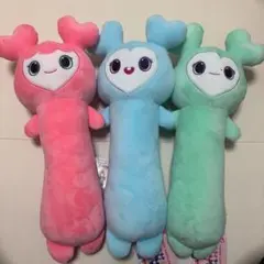 TWICE LOVELYS のびふゃBIGぬいぐるみ GIGO限定 3体