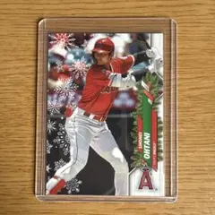 大谷翔平 Topps Holiday 2020 Snowflake エンボス - メルカリ