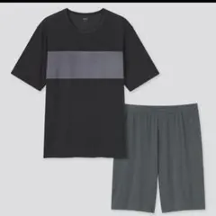 ユニクロ　エアリズムコットンセット　XS ブラック　黒