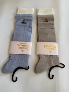 ヴィヴィアンウエストウッドスハイソックス2足セット