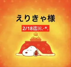 えりきゃ様 専用ページ