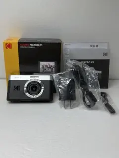 KODAK PIXPRO C1 ブラック 動作確認済 コンデジ 薄型 自撮り可能のサムネイル