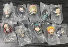 鬼滅の刃 ぺたっとねじまきますこっと ガチャガチャ まとめ 10点セット