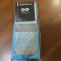 CIKERS SPORTS LAB ソックス 水色 グレー