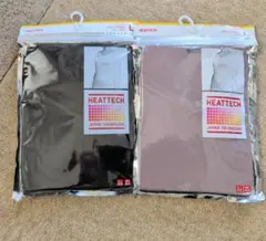未開封　HEATTECH　VネックT長袖　 Lサイズ 2枚セット