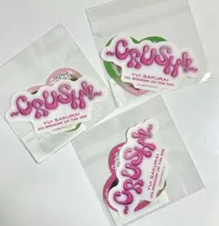 FRUITS ZIPPER 櫻井優衣ソロツアー ステッカーセット