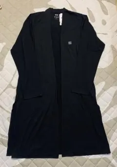 ユニクロ　エアリズム　UVカットロングカーディガン　BLACK Ｌサイズ