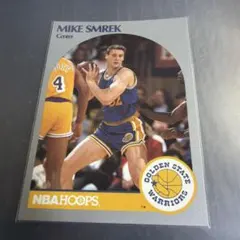 NBA 1990 NBA HOOPS Mike Smrek