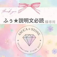 ふぅ★説明文必読様