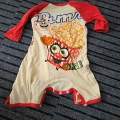 ポップコーンデザインロンパース 80cm