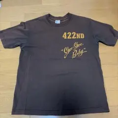 BUZZ RICKSON'S Tシャツ 422ND ブラウン S