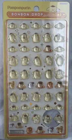 ボンボンドロップシールmini ポムポムプリン