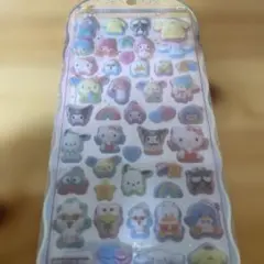 コットンパフィーシール　サンリオキャラクターズ