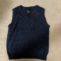 COMME CA ISM ダークグレー ベスト 110
