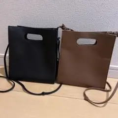 スクエア ショルダーバッグ セット