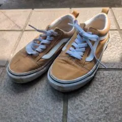 【即日発送】VANS オールドスクール　ベージュ　21cm