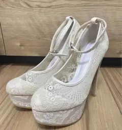 【ESPERANZA】ブライダルシューズ　23.5センチ