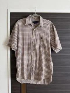 Ralph Lauren ラルフローレン　半袖シャツ　チェック　古着　ビンテージ