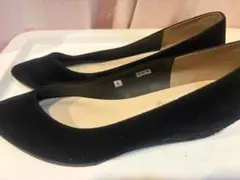 Angelique ブラック パンプス 23.5cmのサムネイル