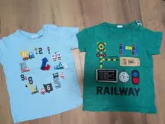 CHECK ROOM 鉄道、車Tシャツ 2枚セット
