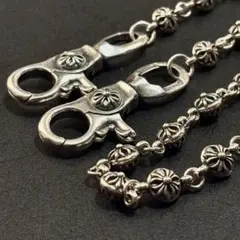 【超高品質 クロスボール ロングウォレットチェーン】のサムネイル