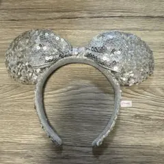 ディズニー シルバースパンコール ミニーカチューシャ