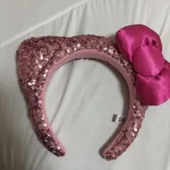 USJ キティーちゃんカチューシャ　ピンク