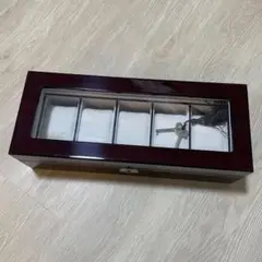木製のコレクションBOX 時計やアクセサリー入れ