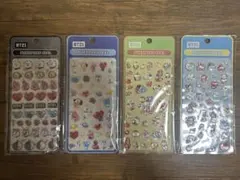 BT21 PUKUPUKU SEAL 4枚セット　BTS ぷくぷくシールのサムネイル