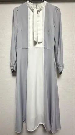 tocco closet ワンピース　アイスグレー　オールシーズン可