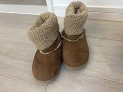 ムートンブーツ　16cm キャメルのサムネイル