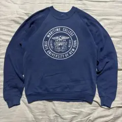 ジャージーズ　80s L 42〜44 スウェット ネイビー　ブルー