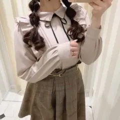 ♡ evelyn 長袖ブラウス