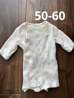 オーガニックコットンロンパース 50-60cm