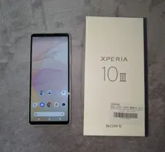 ゆ*え様 Xperia10III ホワイト au SIMフリー